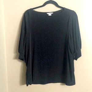 H&M black blouse